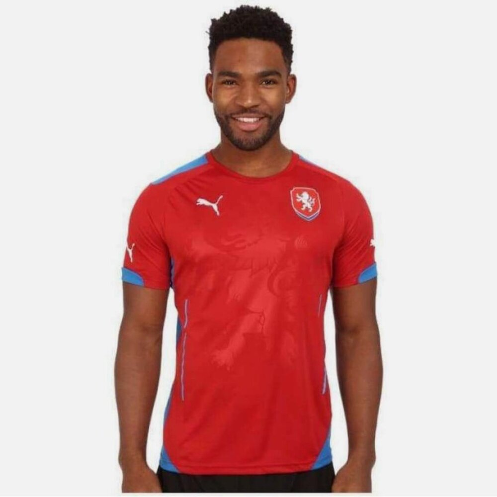 Puma National Team 2014 World Cup Czech Republic Home Jersey